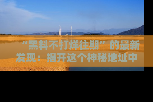 “黑料不打烊往期”的最新发现：揭开这个神秘地址中的爆笑黑料面纱