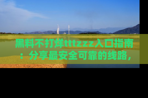 黑料不打烊tttzzz入口指南：分享最安全可靠的线路，轻松获取最新八卦！