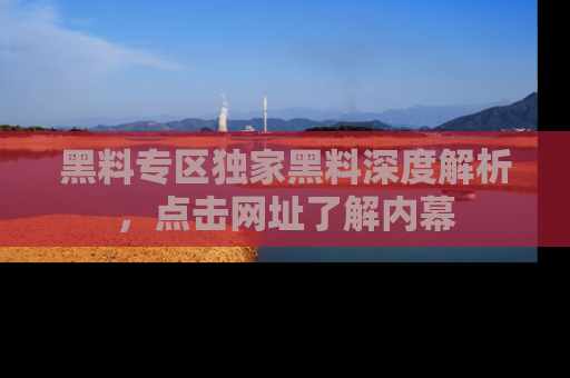 黑料专区独家黑料深度解析，点击网址了解内幕