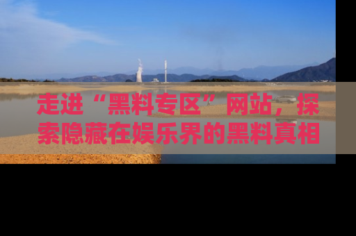 走进“黑料专区”网站,探索隐藏在娱乐界的黑料真相